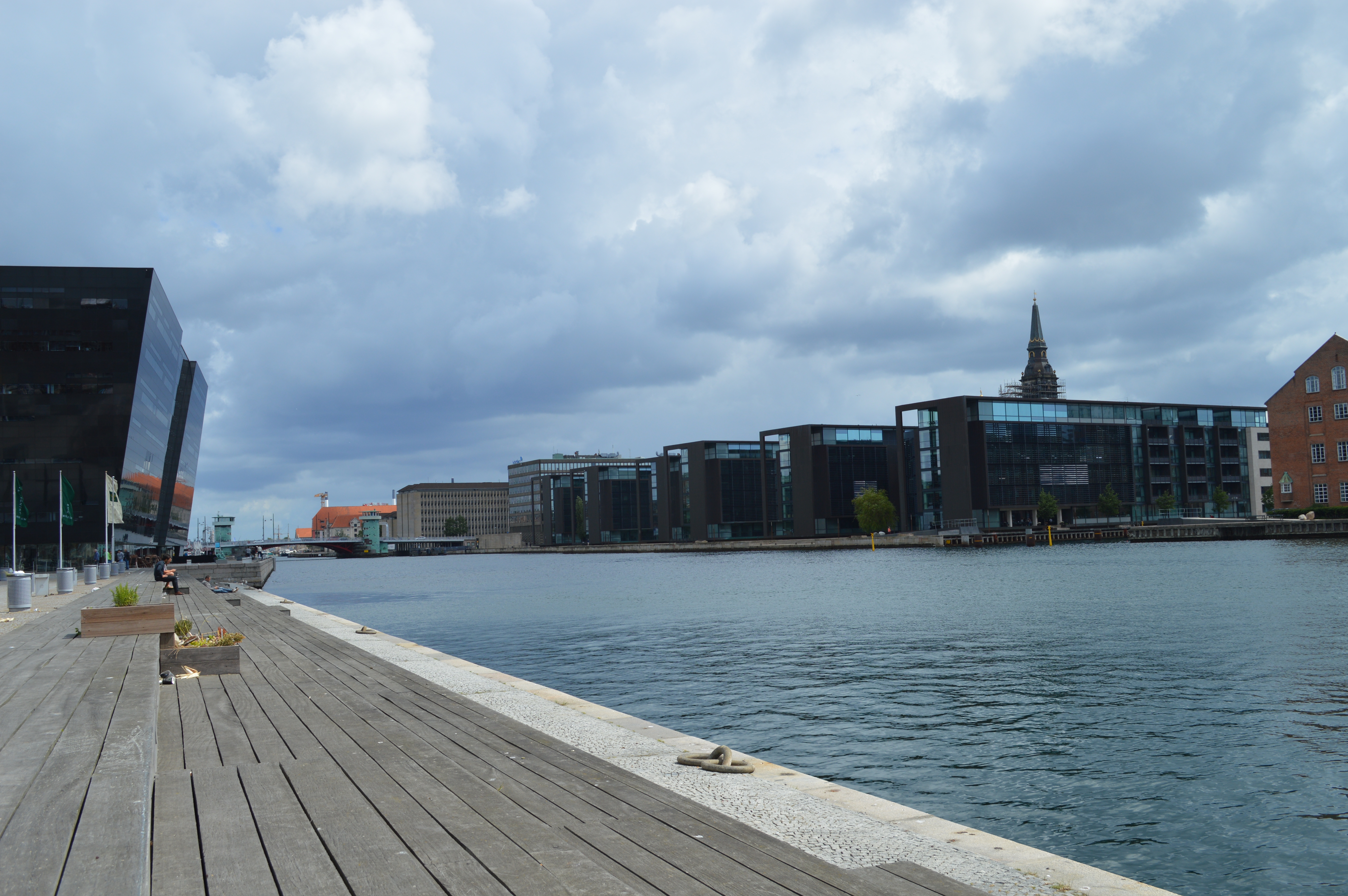 View towards the Royal Library